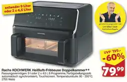 Famila Nord West Rachs KOCHWERK Heißluft-Fritteuse Doppelkammer Angebot