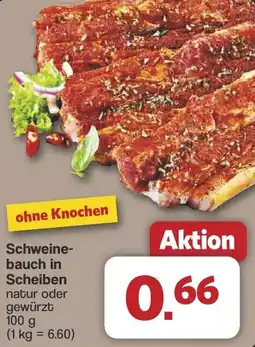 Famila Nord West Schweinebauch in Scheiben Angebot