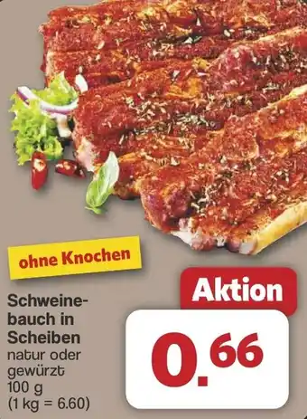Famila Nord West Schweinebauch in Scheiben Angebot