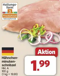 Famila Nord West Hähnchen- minuten- schnitzel Angebot