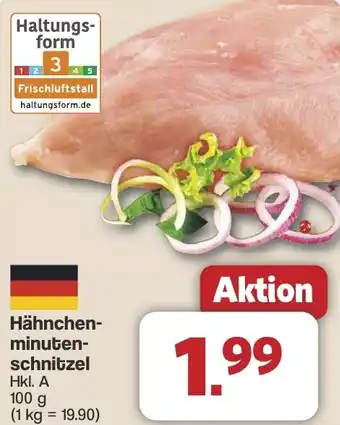 Famila Nord West Hähnchen- minuten- schnitzel Angebot
