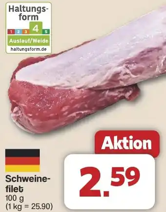 Famila Nord West Schweinefilet Angebot