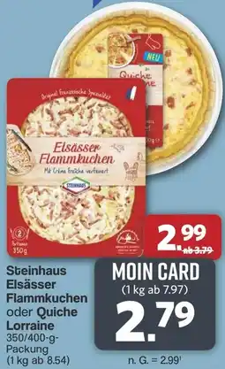 Famila Nord West Steinhaus Elsässer Flammkuchen oder Quiche Lorraine Angebot