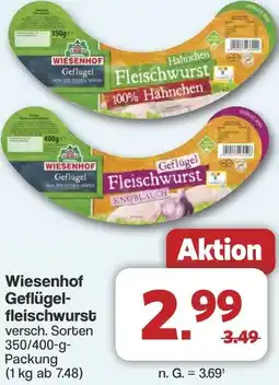 Famila Nord West Wiesenhof Geflügel- fleischwurst Angebot