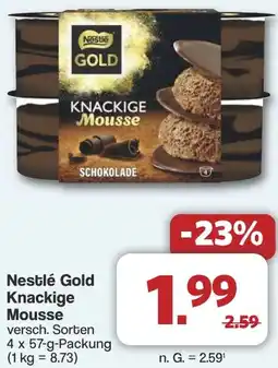 Famila Nord West Nestlé Gold Knackige Mousse Angebot