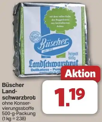 Famila Nord West Büscher Landschwarzbrot Angebot