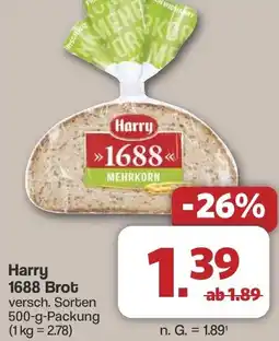 Famila Nord West Harry 1688 Brot Angebot