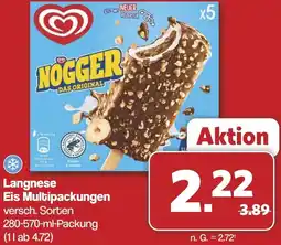 Famila Nord West Langnese Eis Multipackungen Angebot