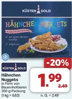 Famila Nord West Küsten Gold Hähnchen Nuggets Angebot