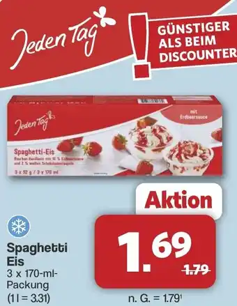 Famila Nord West Spaghetti Eis Angebot