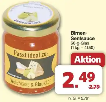 Famila Nord West Birnen- Senfsauce Angebot