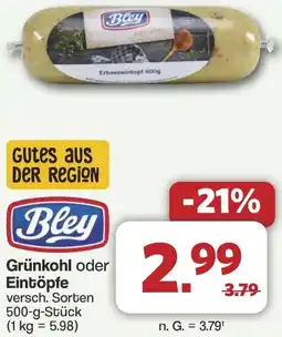 Famila Nord West Grünkohl oder Eintöpfe Angebot
