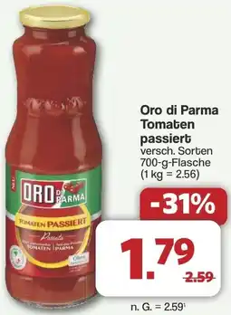 Famila Nord West Oro di Parma Tomaten passiert Angebot