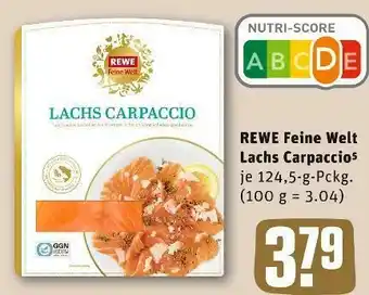 REWE Rewe feine welt lachs carpaccio Angebot