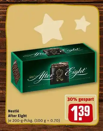 REWE Nestlé pfefferminzschokolade Angebot