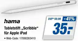 Expert Bening hama Tabletstift ,,Scribble" für Apple iPad Angebot