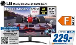 Expert Bening LG Monitor UltraFine 32UR500K-B.AEU Angebot