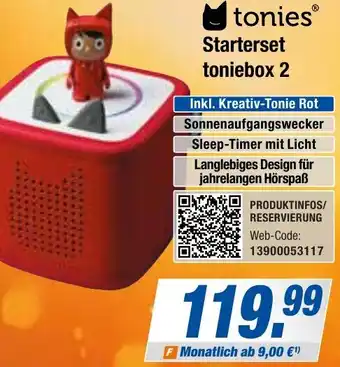 Expert Bening tonies Starterset toniebox 2 Angebot