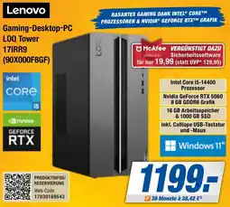 Expert Bening Lenovo Gaming-Desktop-PC LOQ Tower 17IRR9 (90X000F8GF) Angebot