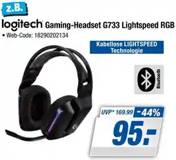 Expert Bening logitech Gaming-Headset G733 Lightspeed RGB Angebot