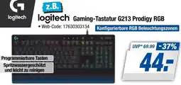 Expert Bening logitech Gaming-Tastatur G213 Prodigy RGB Angebot