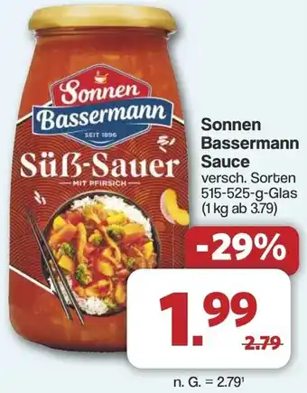 Famila Nord West Sonnen Bassermann Sauce Angebot