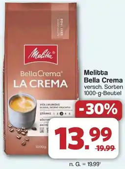 Famila Nord West Melitta Bella Crema Angebot