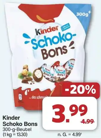 Famila Nord West Kinder Schoko Bons Angebot