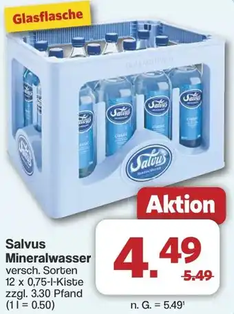 Famila Nord West Salvus Mineralwasser Angebot