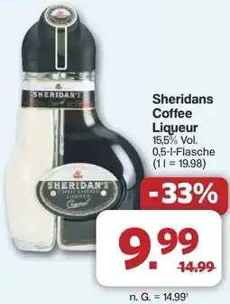 Famila Nord West Sheridans Coffee Liqueur Angebot