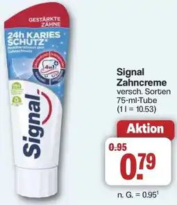 Famila Nord West Signal Zahncreme Angebot