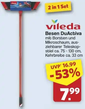 Famila Nord West Vileda Besen DuActiva Angebot