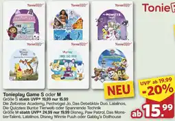 Famila Nord West Tonieplay Game S oder M Angebot