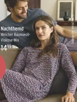Famila Nord West Tchibo Nachthemd Angebot