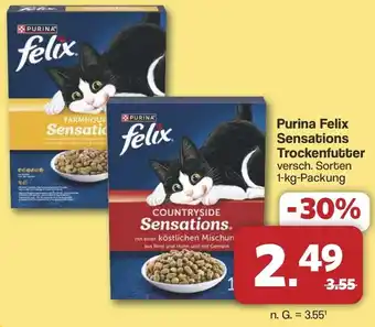 Famila Nord West Purina Felix Sensations Trockenfutter Angebot