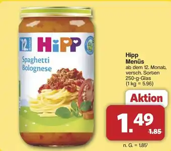 Famila Nord West Hipp Menüs Angebot