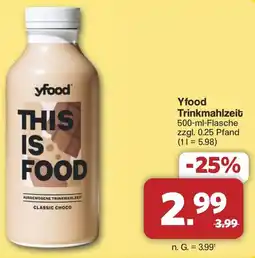 Famila Nord West Yfood Trinkmahlzeit Angebot