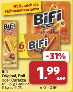 Famila Nord West Bifi The Original oder Carazza Angebot
