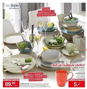 Möbel Heinrich Creatable Porzellan Serie Angebot