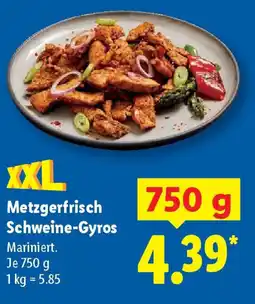 Lidl Metzgerfrisch Schweine-Gyros XXL Angebot