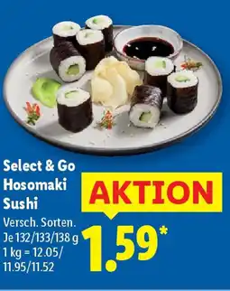 Lidl Select & Go Hosomaki Sushi Angebot