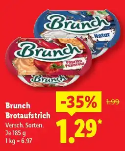 Lidl Brunch Brotaufstrich Angebot