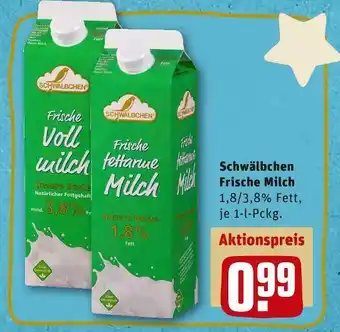 REWE Schwälbchen frische milch Angebot