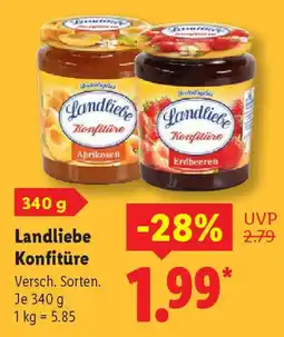 Lidl Landliebe Konfitüre Angebot