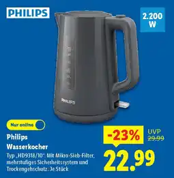Lidl Philips Wasserkocher Angebot