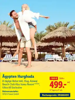 Lidl Ägypten Hurghada 8-tägige Reise Angebot