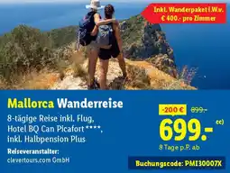 Lidl Mallorca Wanderreise 8-tägige Reise Angebot