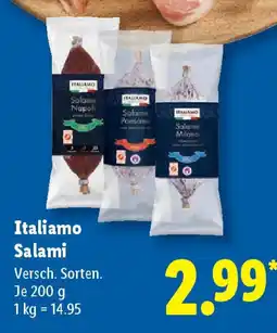 Lidl Italiamo Salami Angebot