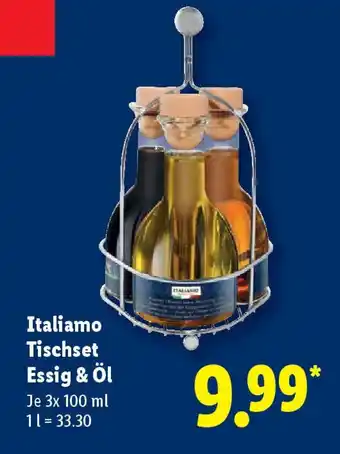 Lidl Italiamo Tischset Essig & Öl Angebot