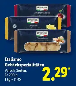 Lidl Italiamo Gebäckspezialitäten Angebot
